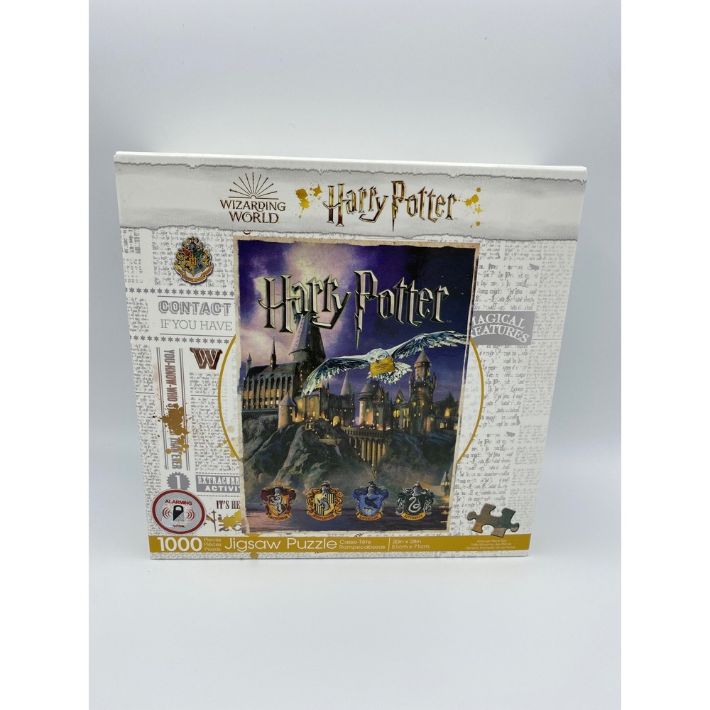 NWT AQUARIUS Harry Potter Hogwarts Jigsaw Puzzle Unisex Multicolor 1000pc 63-183